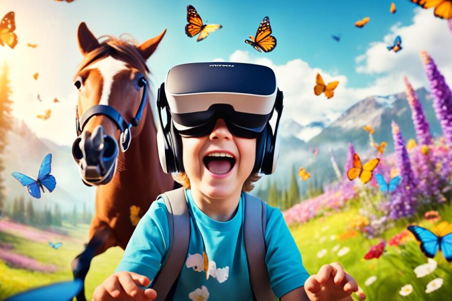 Equestrian VR for Children's Therapy