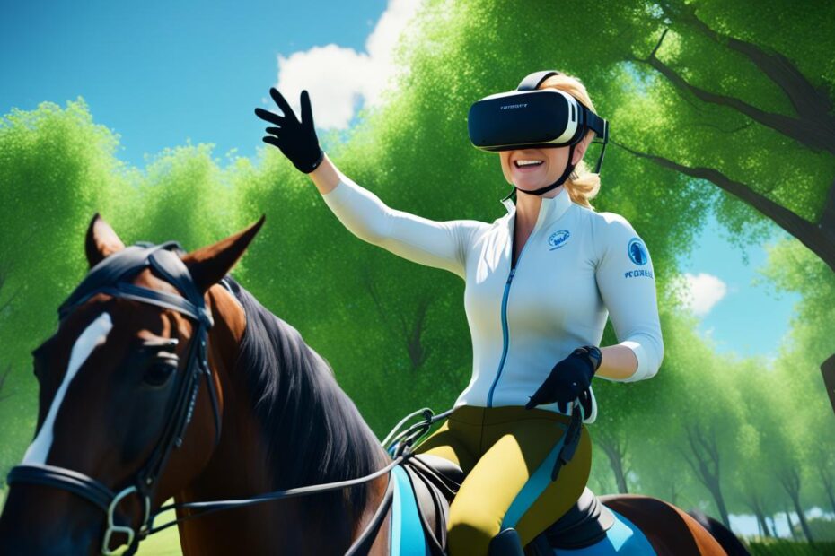 Equestrian VR for Fitness and Exercise