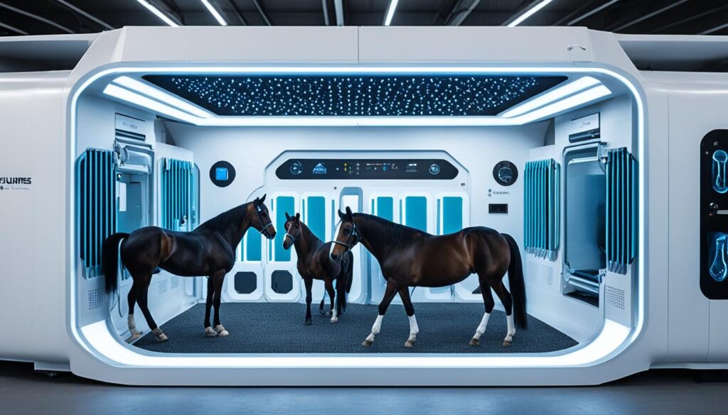 Nanotechnology integration in equine management