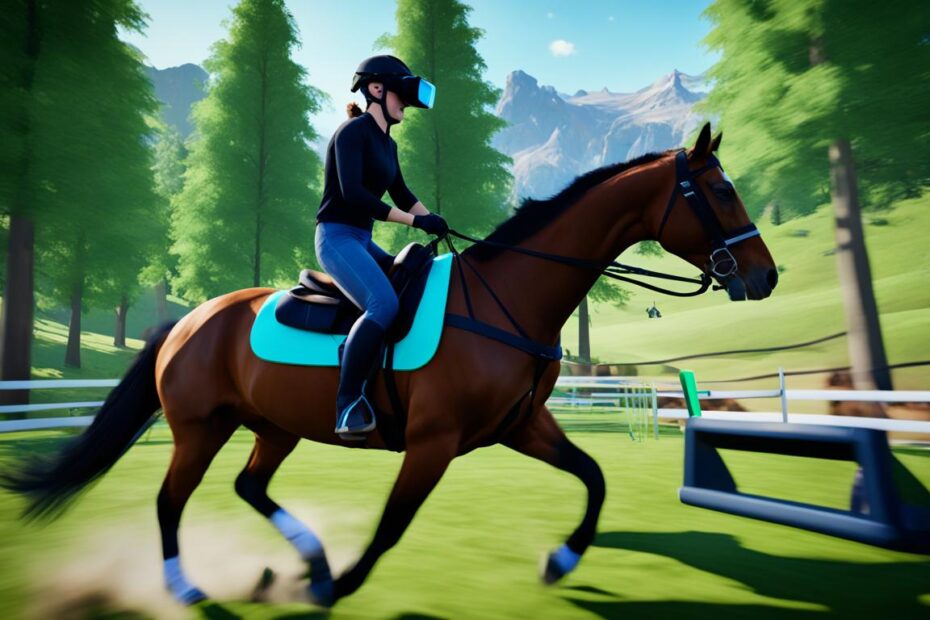 Simulating Horse Competitions in Virtual Reality